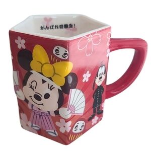 RARE Disneyland Tokyo Mug Minnie Mouse Mickey Collectible Gift Disney Souvenier
